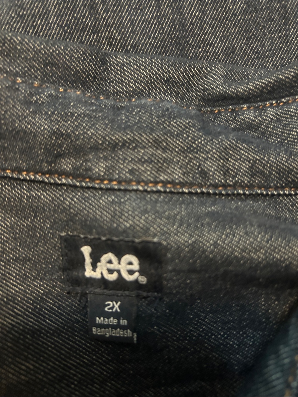 Lee Women's Indigo Denim Button-Front Shirt - Picture 2 of 6